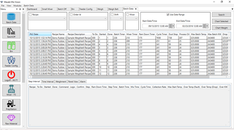 Image of Reporting Screen.