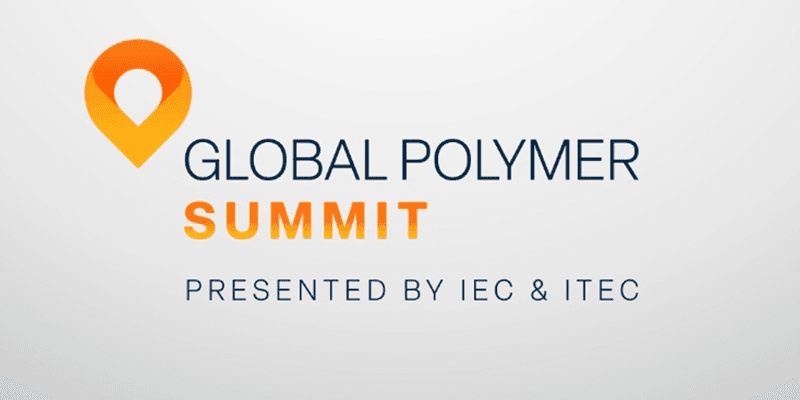 Logo Global Polymer Summit 2026, presented by IEC & ITEC