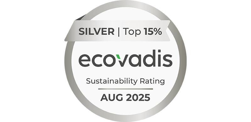 EcoVadis silver medal